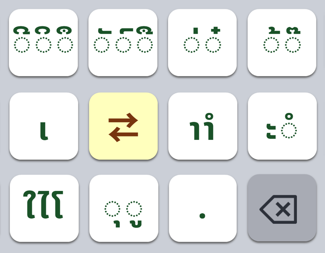 သရရိုက်နှိပ်ပုံစံ